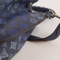 Louis Vuitton Mahina Flight Mode Bucket Bag Ombre Navy