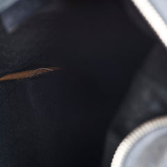 Gucci Denim Web Sherry Line Shoulder Bag Black