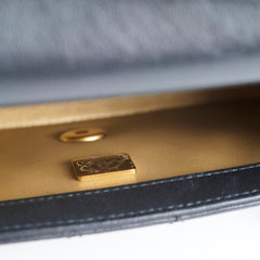 Chanel Rectangle Mini Gold Ball Black Lambskin GHW