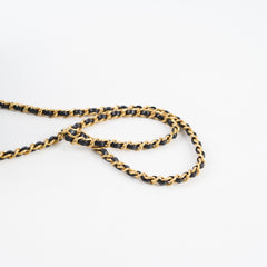 Chanel Rectangle Mini Gold Ball Black Lambskin GHW