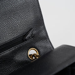Chanel Classic Flap Medium/Large Caviar Black