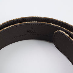 Gucci GG Marmont Printed Canvas Belt size 75