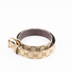 Gucci GG Marmont Printed Canvas Belt size 75