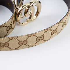 Gucci GG Marmont Printed Canvas Belt size 75