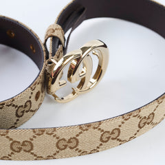 Gucci GG Marmont Printed Canvas Belt size 75