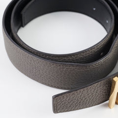 Hermes H au Carre Belt Buckle & Reversible Leather Strap 32mm size 80