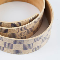Louis Vuitton Damier Azur Belt Size 80