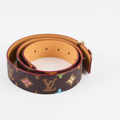 Louis Vuitton Tyler The Creator Belt 40mm size  85