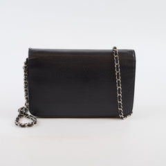 Chanel CC WOC Black Caviar