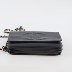 Chanel CC WOC Black Caviar