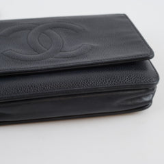 Chanel CC WOC Black Caviar
