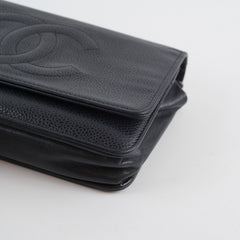 Chanel CC WOC Black Caviar