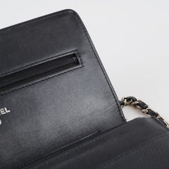 Chanel CC WOC Black Caviar