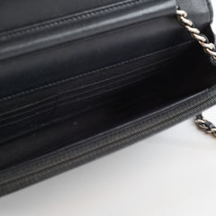 Chanel CC WOC Black Caviar