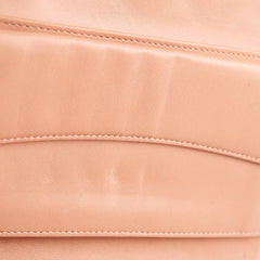 Chanel Lambskin Long Wallet Peach