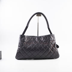 Chanel 2009 Yacht Expandable Zip Medium Hobo Bag