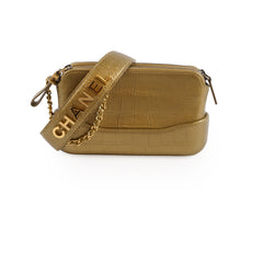 Chanel Gabrielle Clutch On Chain Gold