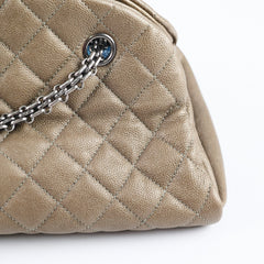 Chanel Mademoiselle Bowling Bag Bronze RHW