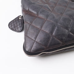 Chanel 2009 Yacht Expandable Zip Medium Hobo Bag