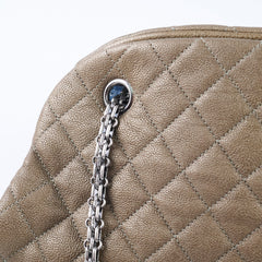 Chanel Mademoiselle Bowling Bag Bronze RHW