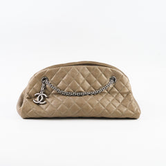 Chanel Mademoiselle Bowling Bag Bronze RHW