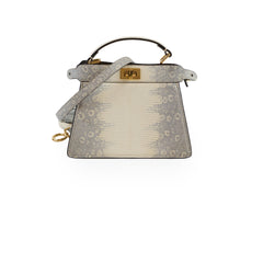Fendi Peekaboo ISeeU Petite Ombre Lizard