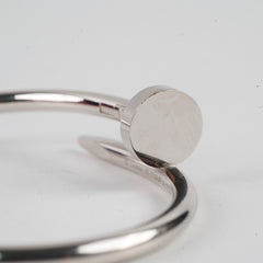 Cartier Juste Un Clou JUC Bracelet Size 15 White Gold 2024