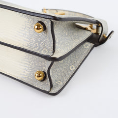 Fendi Peekaboo ISeeU Petite Ombre Lizard