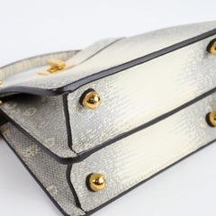 Fendi Peekaboo ISeeU Petite Ombre Lizard