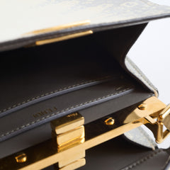 Fendi Peekaboo ISeeU Petite Ombre Lizard