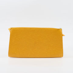 Louis Vuitton Pochette Accessories Yellow Epi
