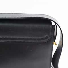 Gucci G Shoulder Bag Black GHW