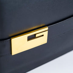 Gucci G Shoulder Bag Black GHW