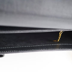 Gucci G Shoulder Bag Black GHW