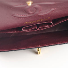 Chanel Caviar Small Classic Flap GHW Black 18 Series