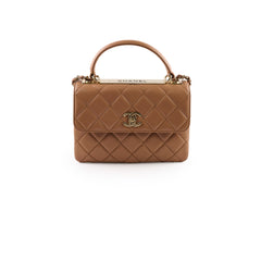 Chanel Trendy CC Chevron Small Beige 26 Series
