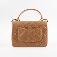 Chanel Trendy CC Chevron Small Beige 26 Series