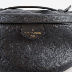Louis Vuitton Mini Monogram Empreinte Bumbag Black