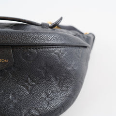 Louis Vuitton Mini Monogram Empreinte Bumbag Black