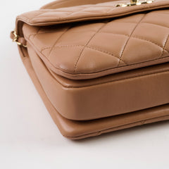 Chanel Trendy CC Chevron Small Beige 26 Series