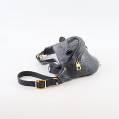 Louis Vuitton Mini Monogram Empreinte Bumbag Black