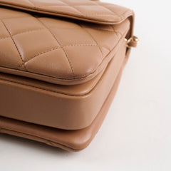 Chanel Trendy CC Chevron Small Beige 26 Series