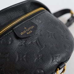 Louis Vuitton Mini Monogram Empreinte Bumbag Black