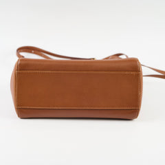 Fendi Mini Peekaboo Caramel Brown
