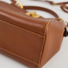 Fendi Mini Peekaboo Caramel Brown
