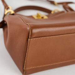 Fendi Mini Peekaboo Caramel Brown