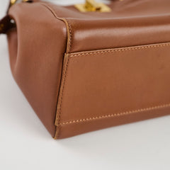 Fendi Mini Peekaboo Caramel Brown