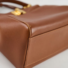 Fendi Mini Peekaboo Caramel Brown