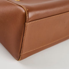 Fendi Mini Peekaboo Caramel Brown