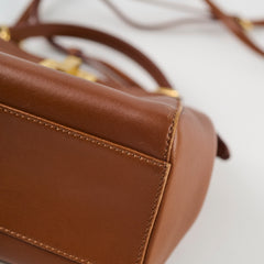 Fendi Mini Peekaboo Caramel Brown